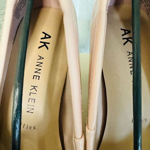 ANNE KLEIN‎ Grazen Pointed Toe Pump Block Heel, Patent Leather Pink, 8.5, NWT - Picture 14 of 16